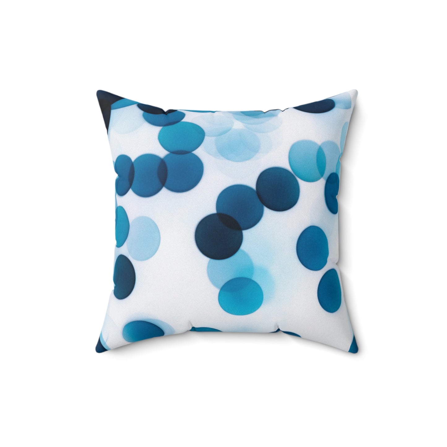 Modern Abstract Dot Design Pillow - Cozy Home Decor, Blue and White Accent Cushion, Bohemian Home Accessory, Unique Gift Idea, Contemporary