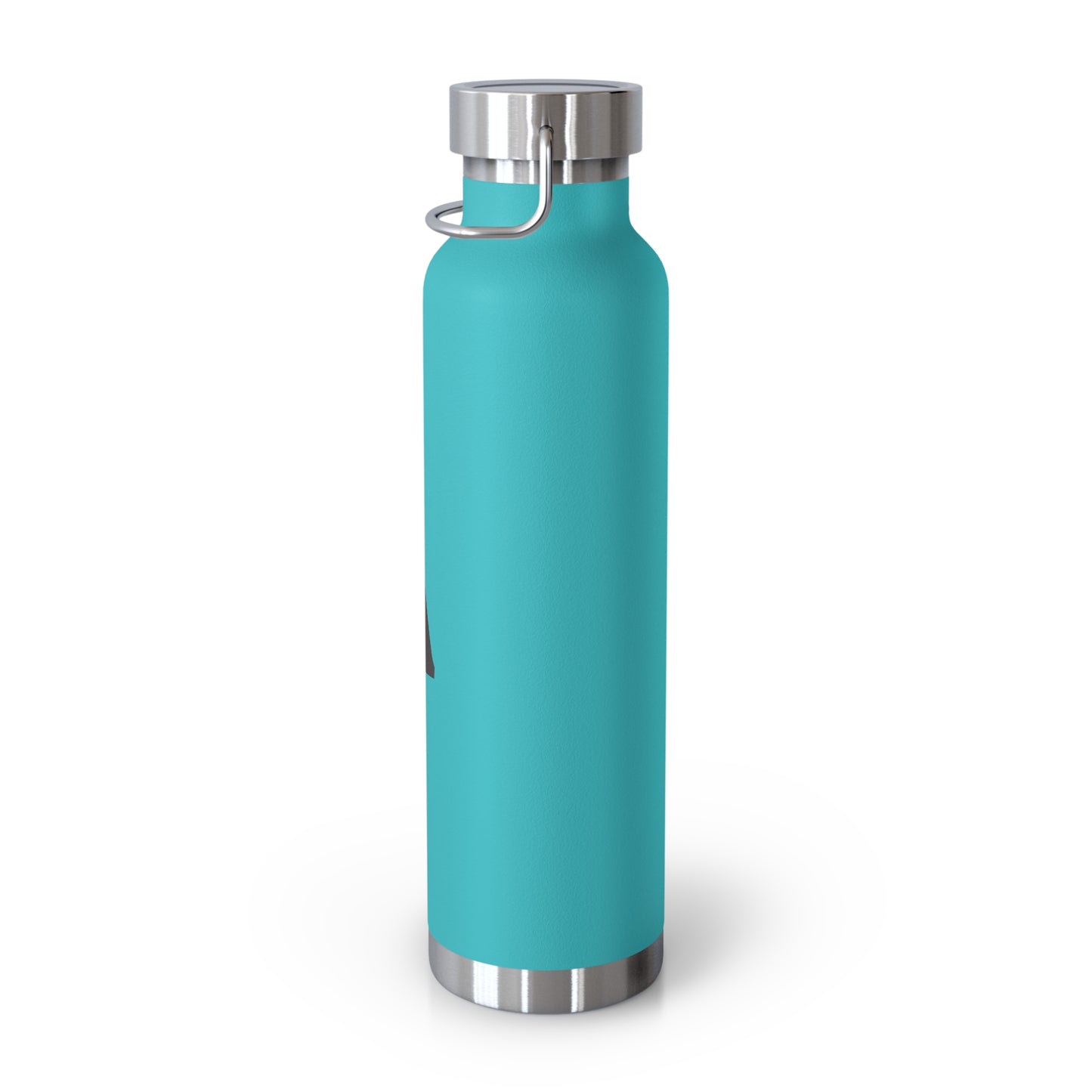 Personalized Copper Insulated Water Bottle, 22oz - Letter A