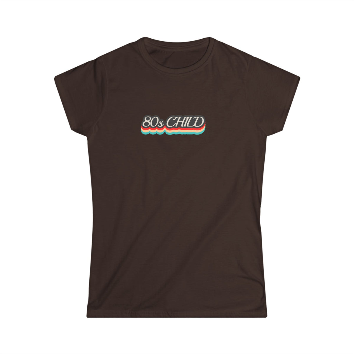 Women's Softstyle Tee - 80's chc