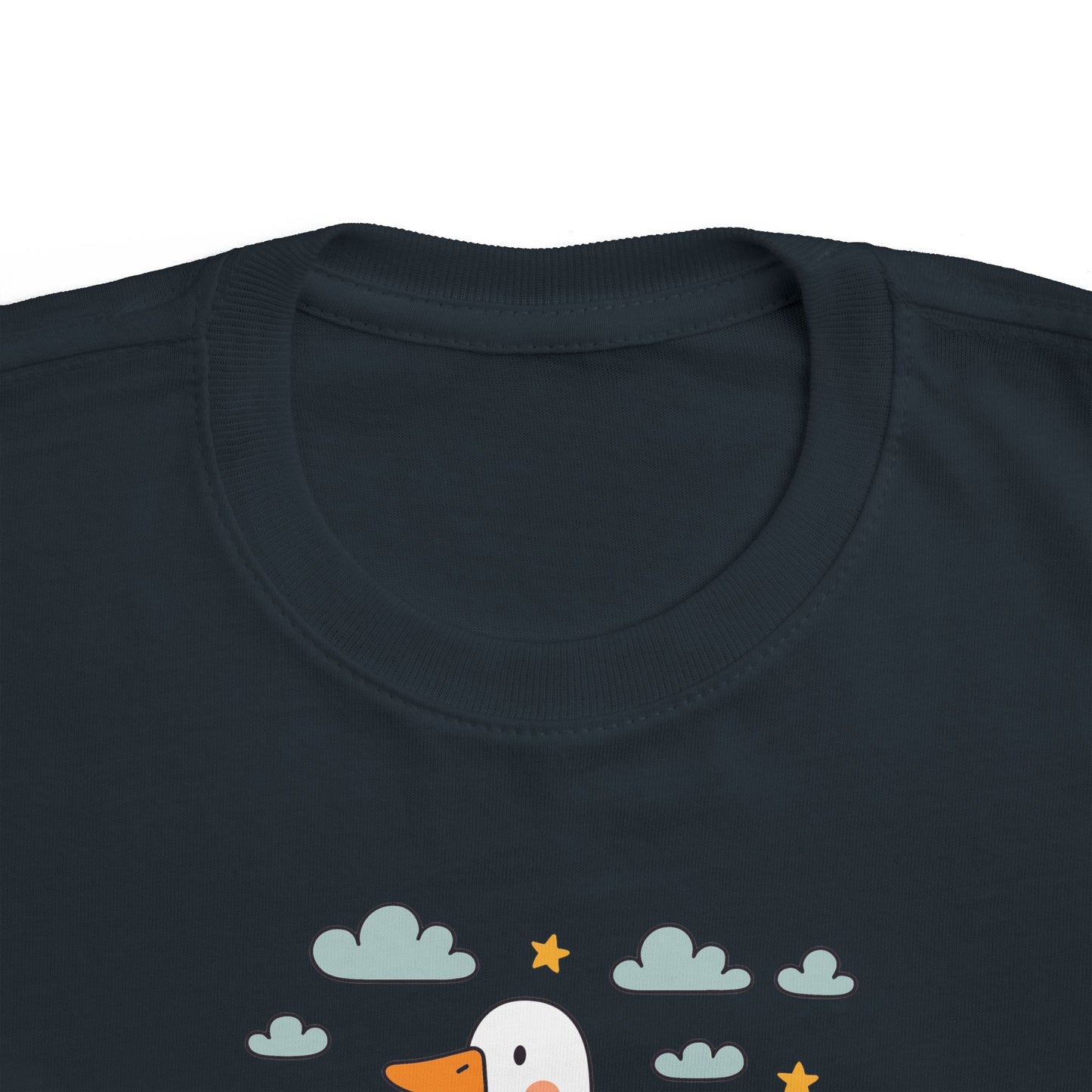 Cute Toddler's Tee with Happy Duck Design, Perfect for Playtime, Gifts, or Family Outings, Summer Fun, Animal Lovers