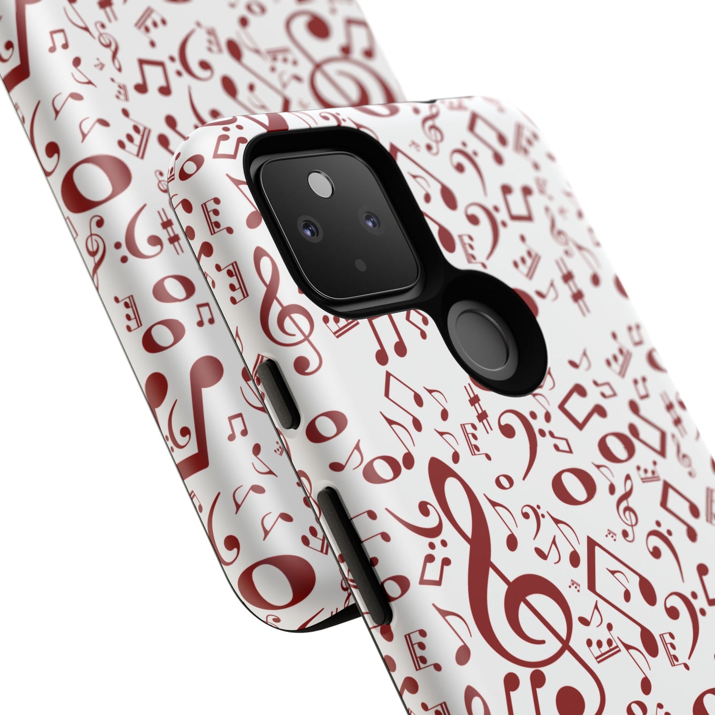 Musical Note Phone Case, Tough iPhone Cover, Gift for Musicians, Customizable, Music Lover's Accessory, Durable Phone Protection