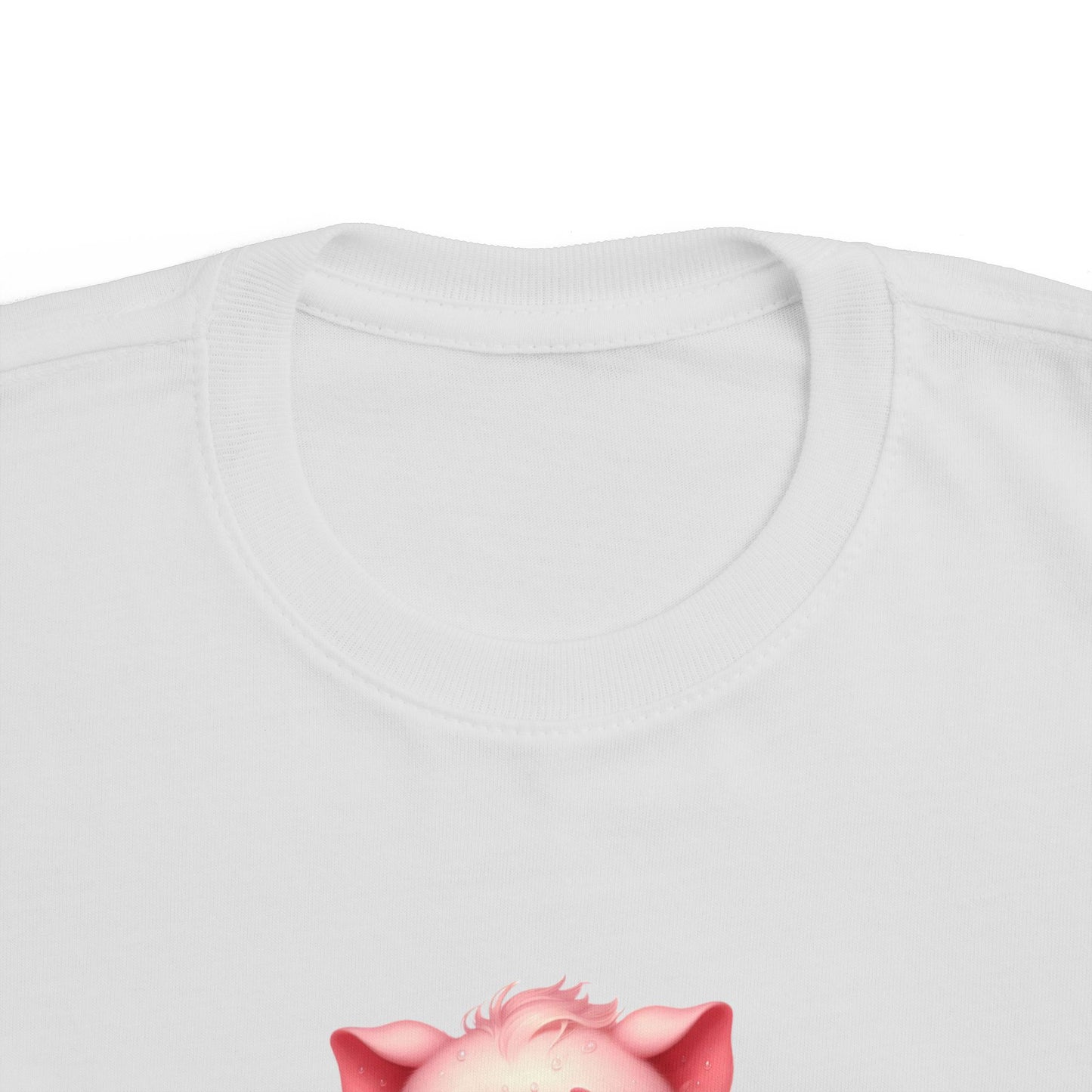 Cute Pig Toddler Tee, Adorable Animal Shirt for Kids, Perfect Baby Gift, Birthday Outfit, Playful Graphic Tee, Toddler Clothing