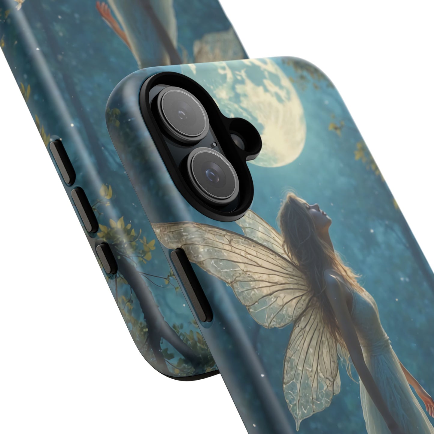 Fairy Moon Phone Case | Tough Cases for Nature Lovers, Fantasy Gift, Boho Phone Accessory, Ethereal Aesthetic, Magical Design