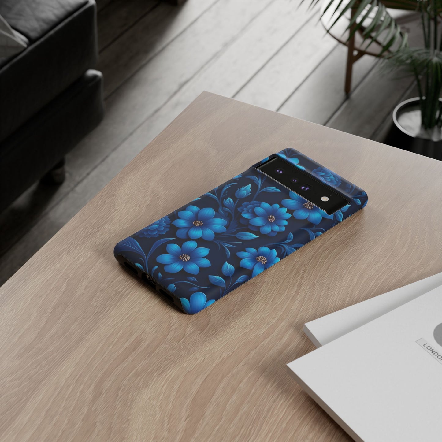 Tough Cases: Floral iPhone Case, Vibrant Phone Cover, Flower Patterned Case, Protective Floral Design, Spring Gift Idea