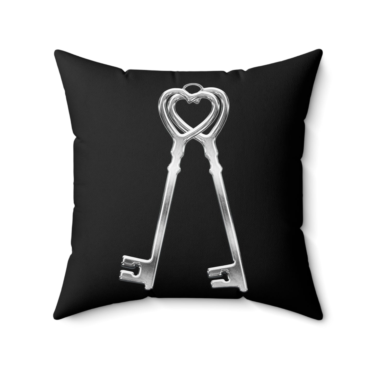 Keys to My Heart Pillow | Cozy Home Decor, Gift for Couples, Wedding & Anniversary Decor, Unique Housewarming Gift, Modern Accent