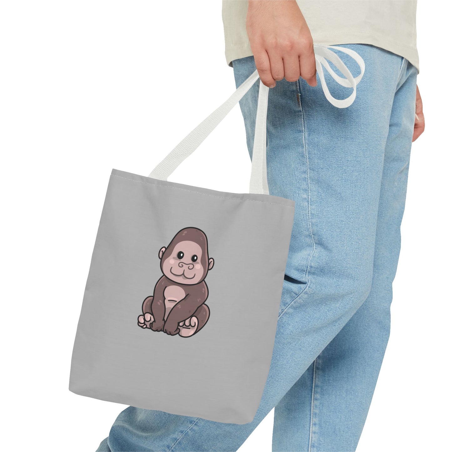 Cute Cartoon Gorilla Tote Bag