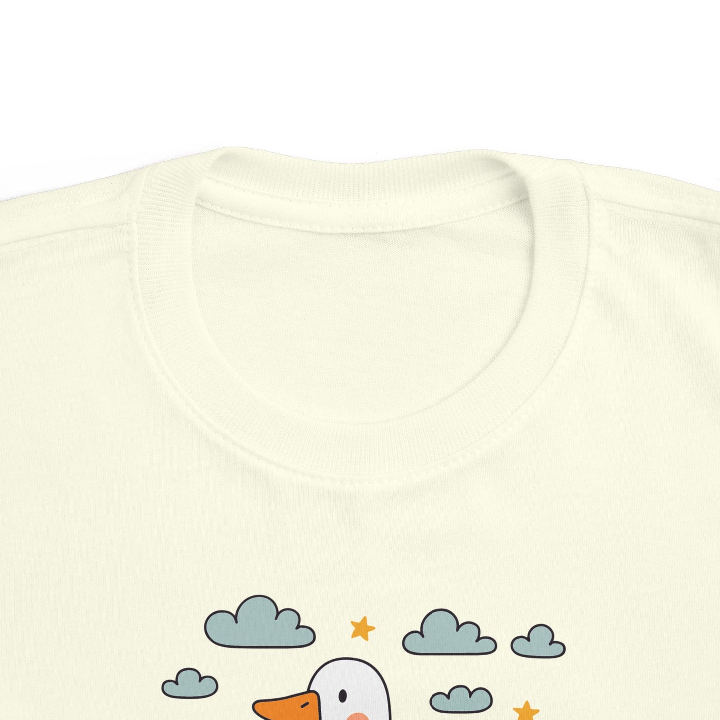 Cute Toddler's Tee with Happy Duck Design, Perfect for Playtime, Gifts, or Family Outings, Summer Fun, Animal Lovers
