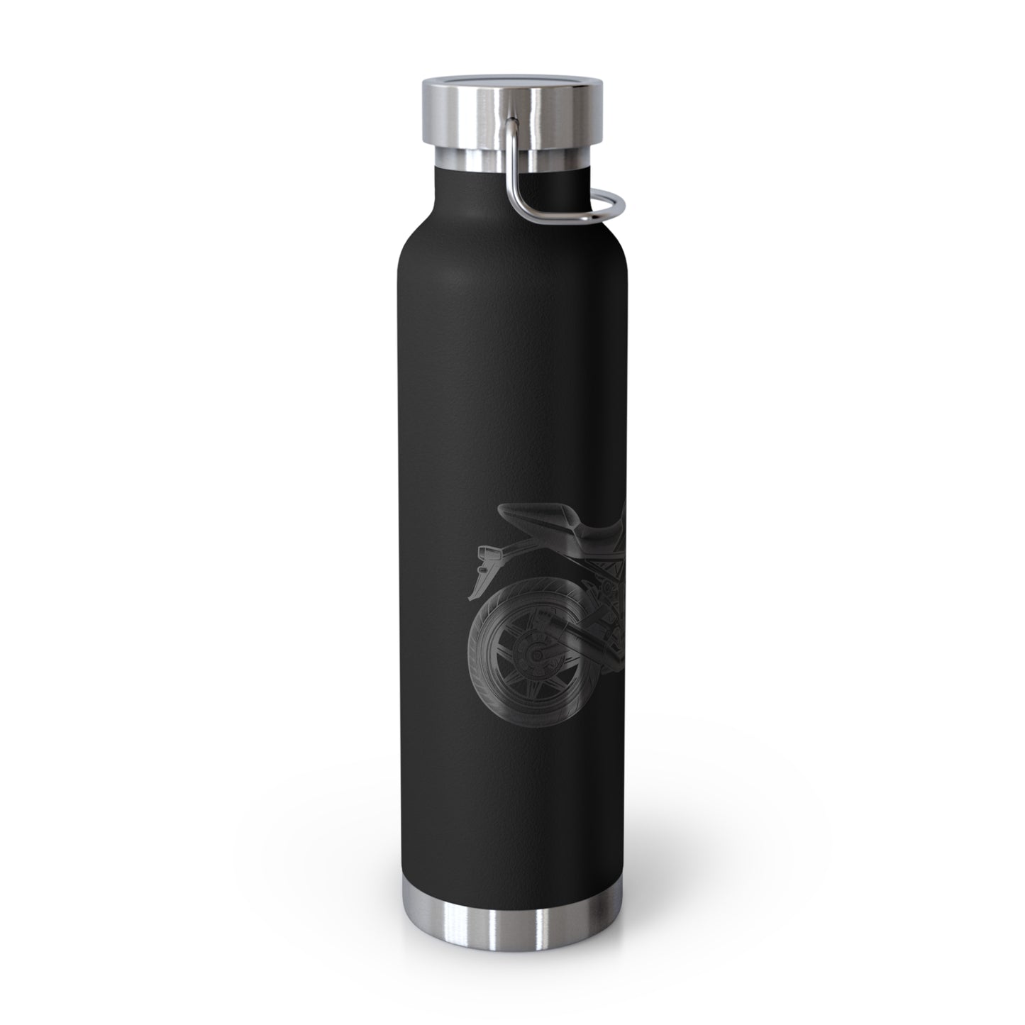 Motorcycle Insulated Water Bottle, Adventure Gift, Biker Mug, Fitness Bottle, Outdoor Hydration