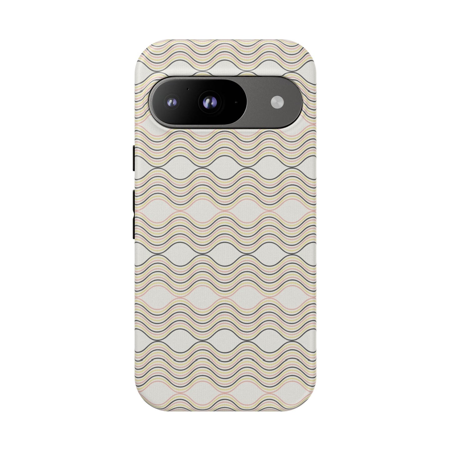 Stylish Phone Case for Tough Protection, Wavy Design, Chic Accessory, Gift for Her, Trendy Tech, Holiday Gift Idea