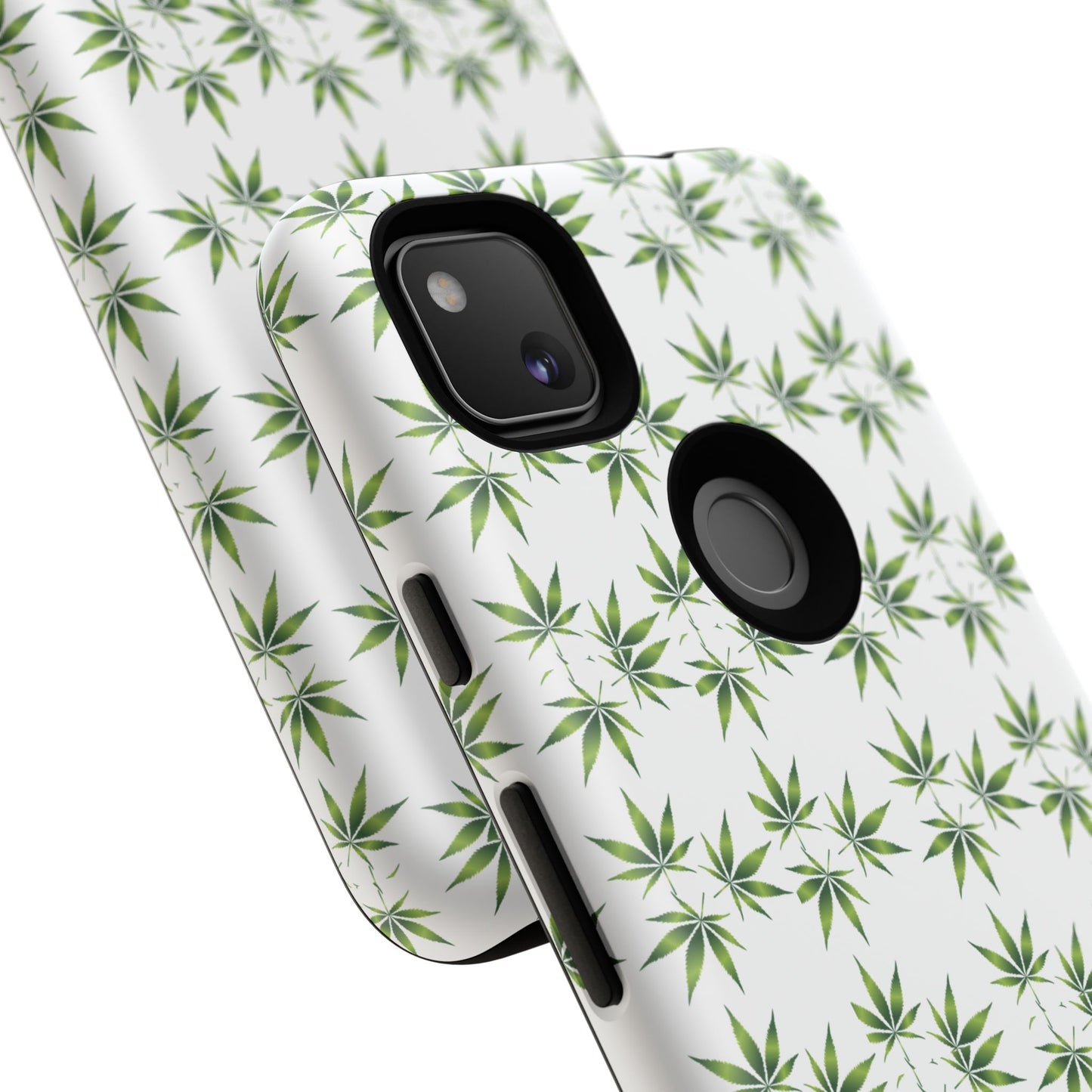 Stylish Phone Case with Cannabis Leaf Design, Durable Phone Cover, Gift for Stoner Friends, Unique Phone Accessory, Nature-Inspired Design