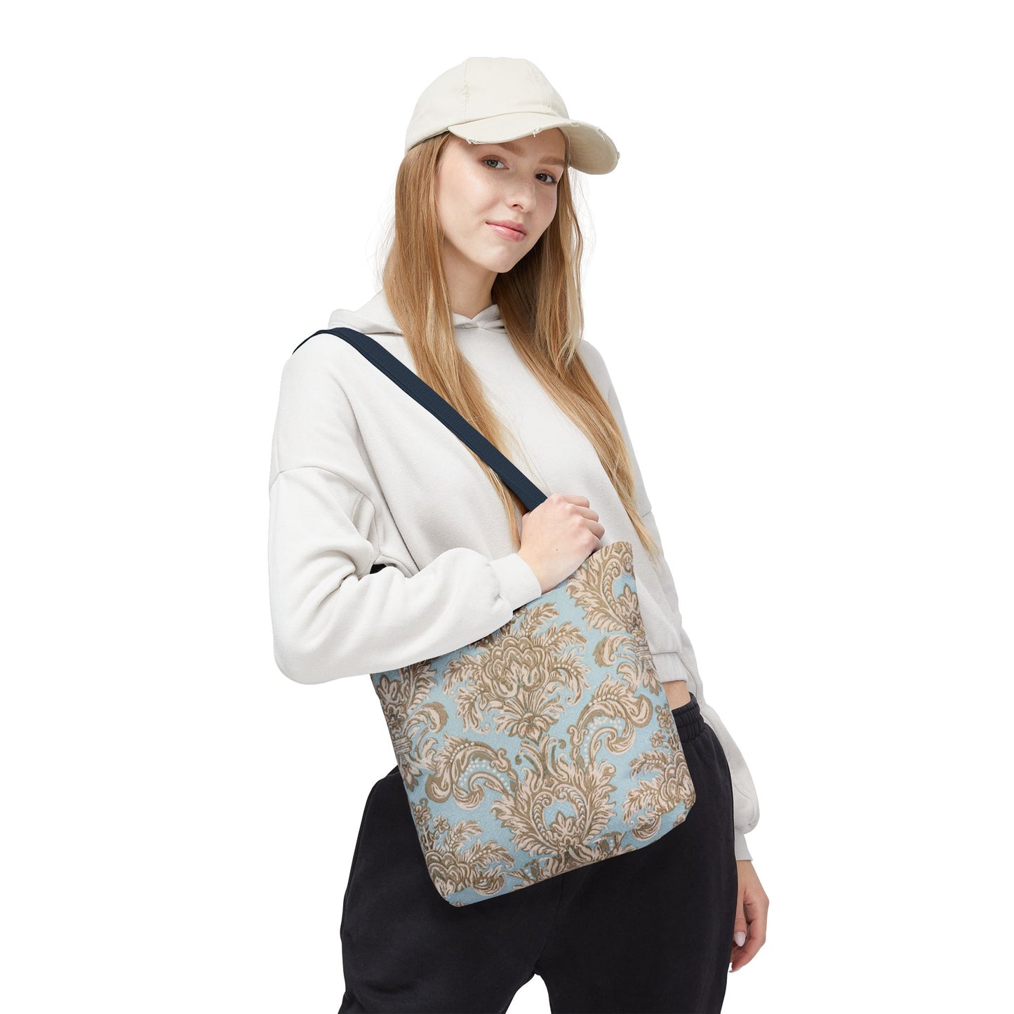 Chic Floral Tote Bag, Stylish Everyday Bag, Travel Tote, Shopper's Essential, Gift for Her, Beach Bag