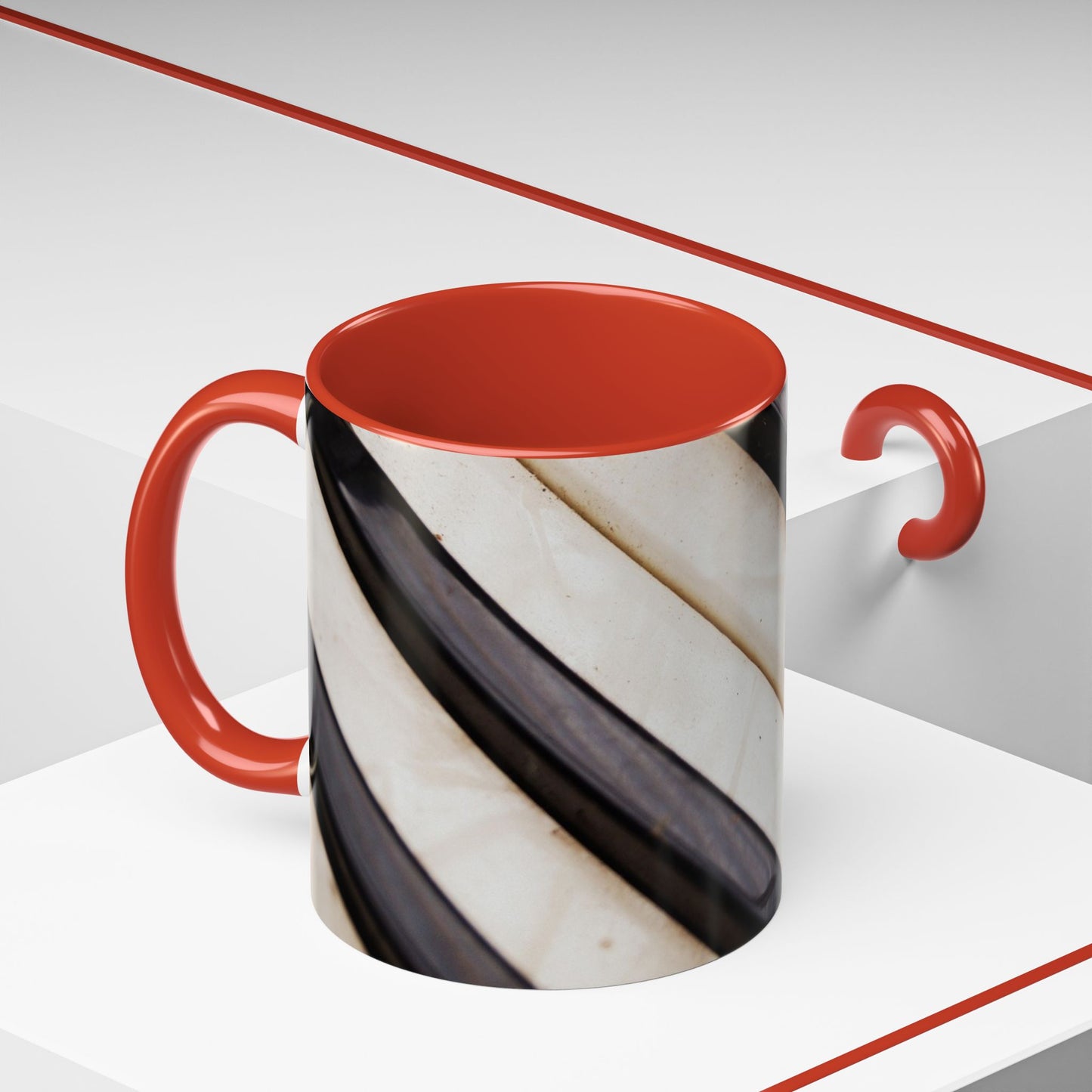 Musical Accent Coffee Mug | Piano Design, Coffee Lover Gift, Musician Mug, Stylish Drinkware, Home & Office Decor