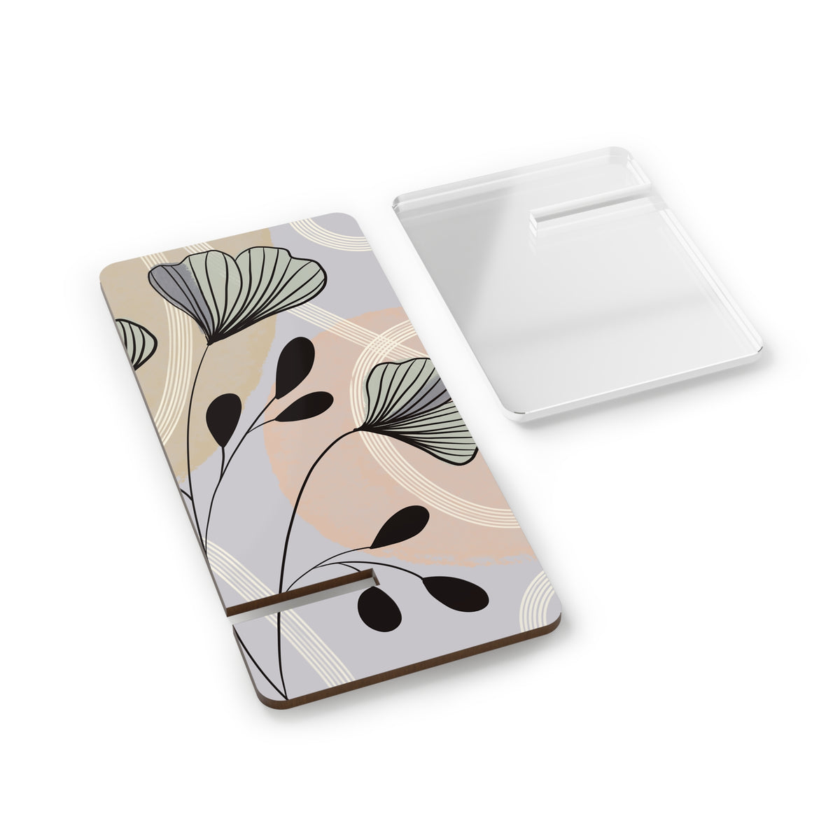 Chic Floral Mobile Display Stand - Smartphone Holder for Home, Desk, Gifts, Unique Décor, Phone Stand