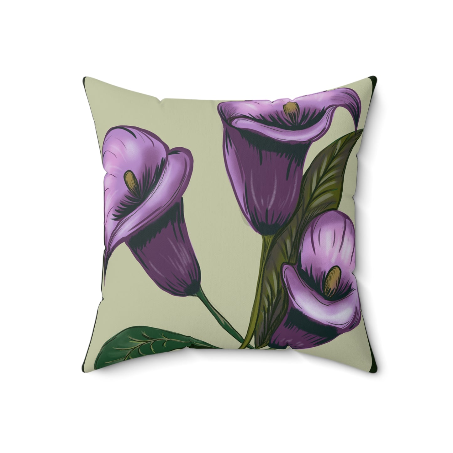 Spun Polyester Square Pillow