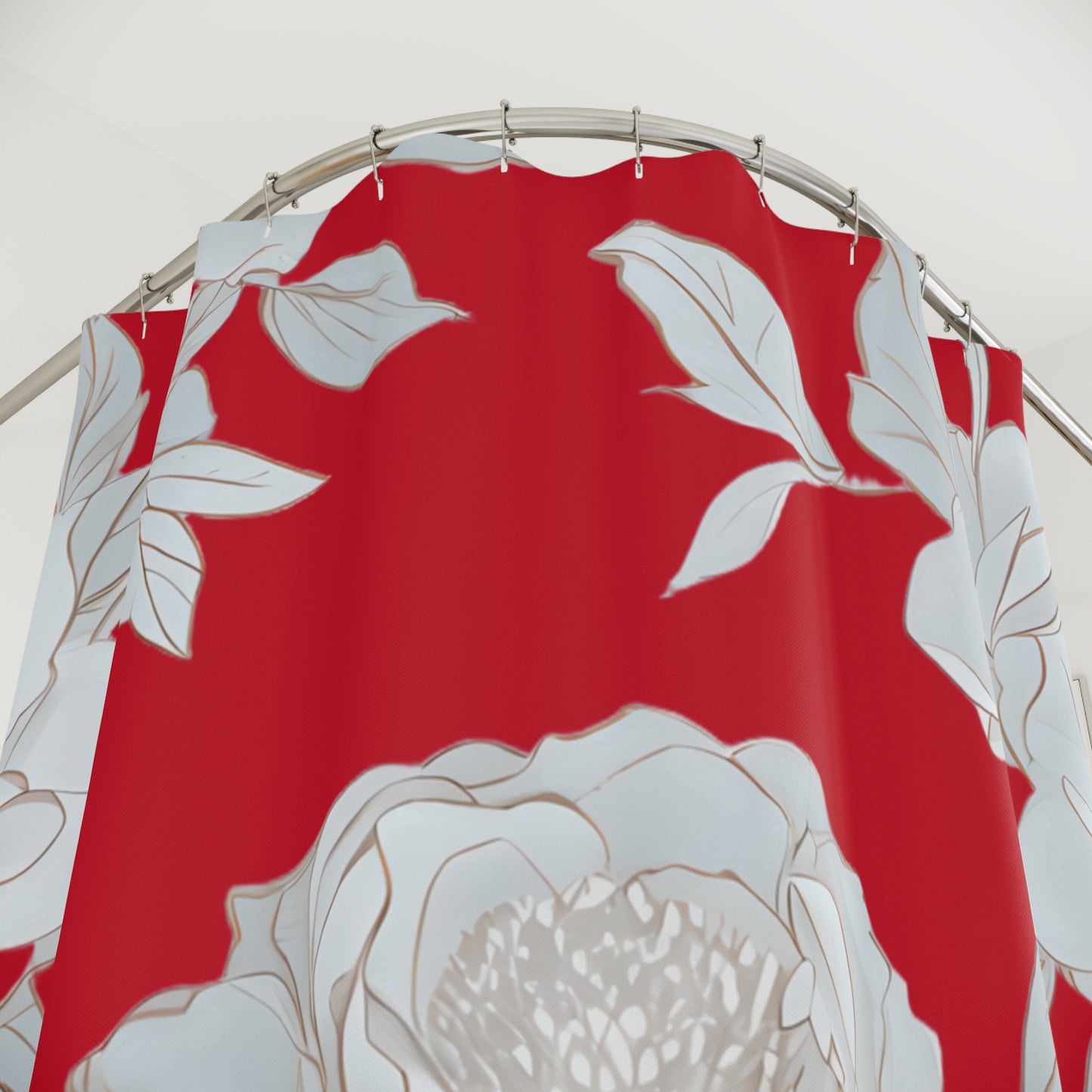 Elegant Floral Shower Curtains for Luxurious Bathrooms