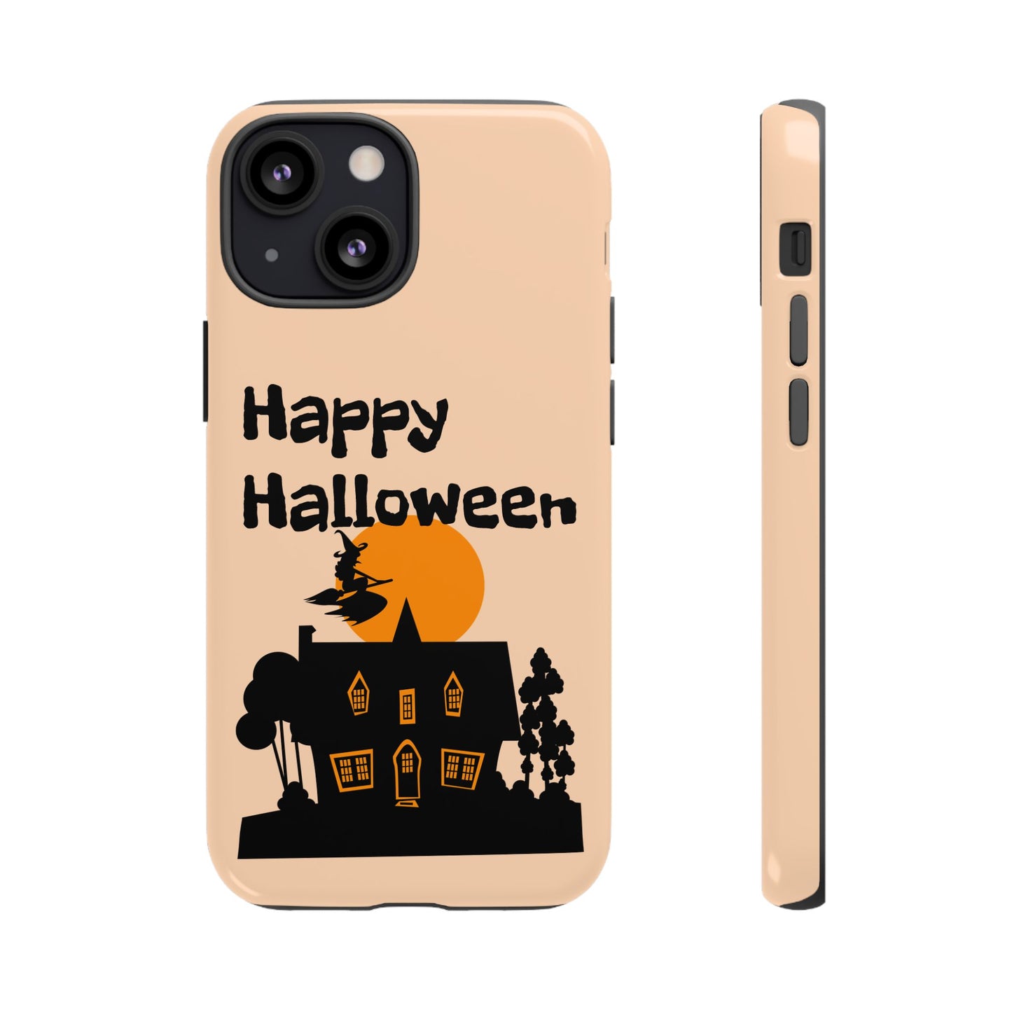 Halloween Phone Case, Spooky Mobile Cover, Tough Case for Phone, Witch Design, Fall Decor, Unique Gift for Halloween