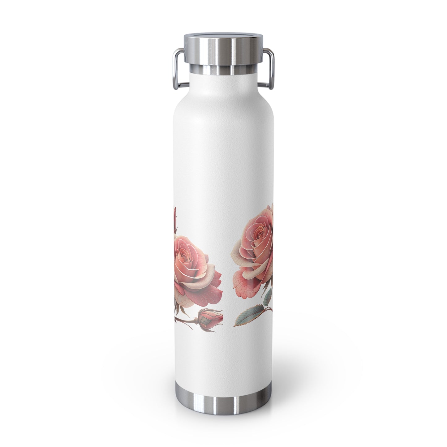 Floral Insulated Bottle, Hydration Gift for Flower Lovers, Travel Water Flask, Eco-Friendly Gift, Fitness Hydration Solution
