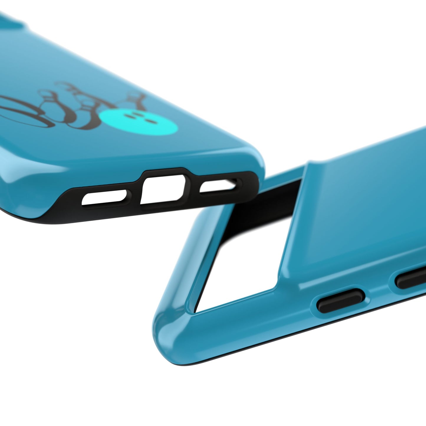 Bowling Phone Case, Tough Cases for Bowling Enthusiasts, Fun Gift for Bowlers, Unique Phone Accessory, Sports Themed Cases