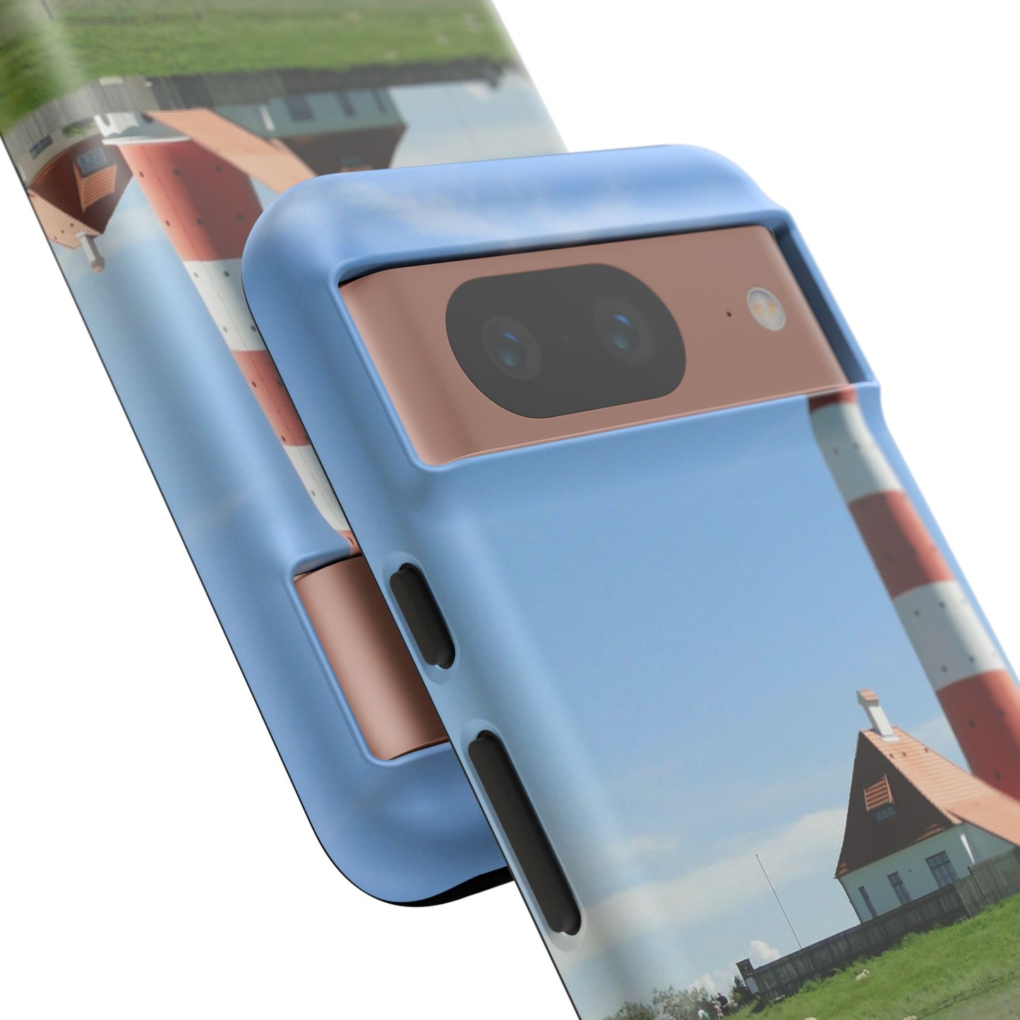 Lighthouse Phone Case - Coastal Vibes, Nautical Gift, Ocean Lover Accessory, Beach Aesthetic, Customizable Design