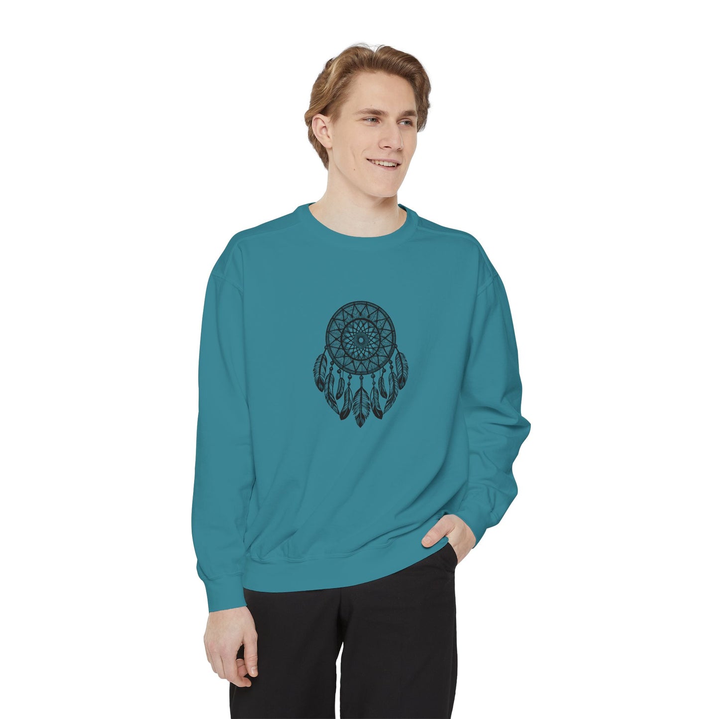 Dreamcatcher Sweatshirt for Cozy Vibes, Perfect Gift for Boho Lovers, Casual Outfits, Fall Style, Relaxing Days