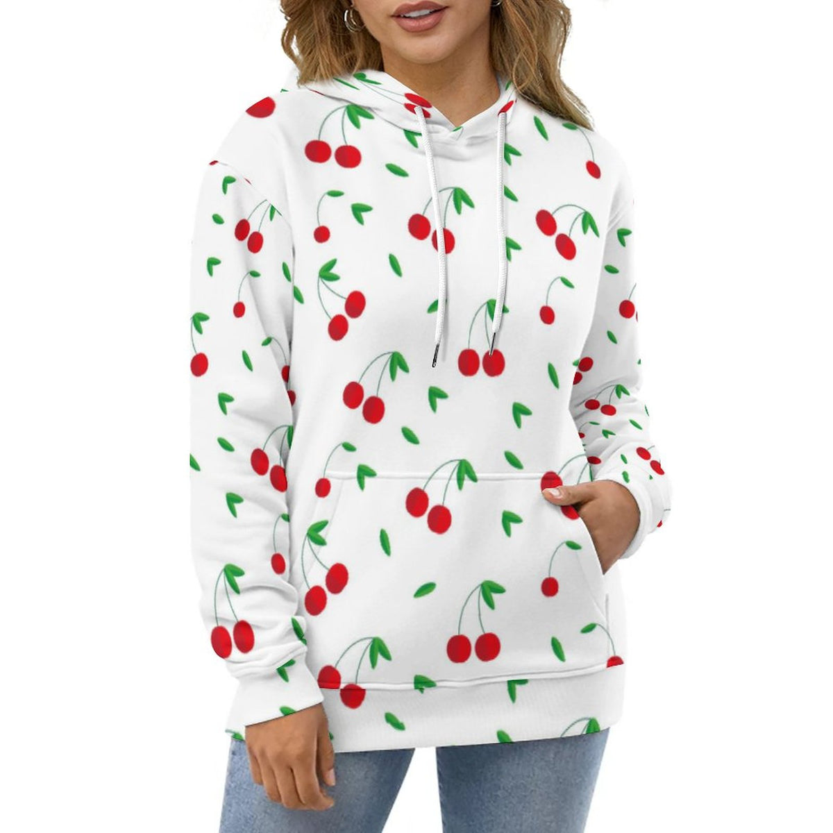 Custom Design Cool Hoodie with Double-layer Cap