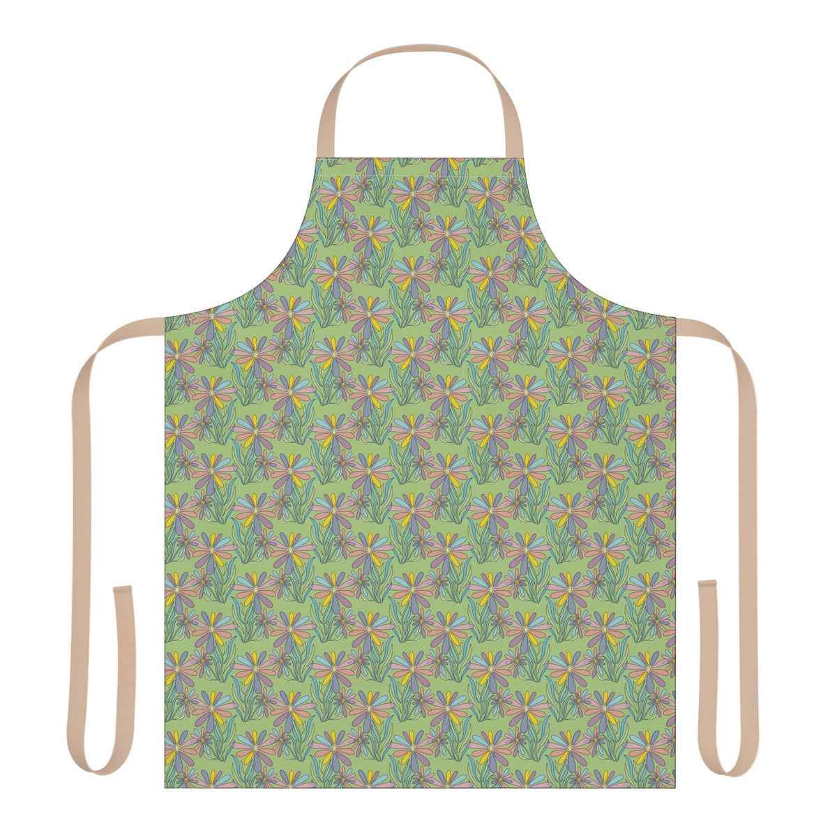 Apron, 5-Color Straps (AOP)