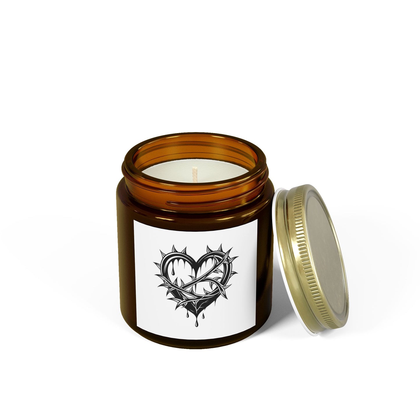 Heart-Shaped Scented Candle | Unique Candle Gift, Home Decor, Relaxation, Wedding, Birthday, Self-Care