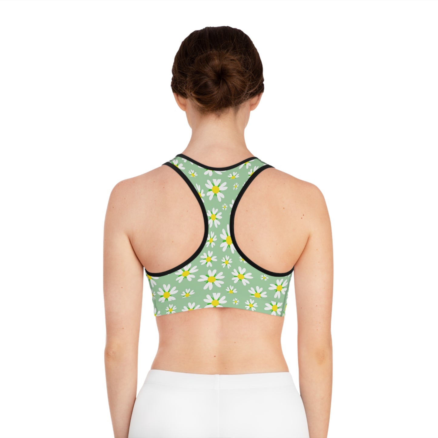 Floral Sports Bra, Activewear, Fitness Top, Workout Gear, Gym Wear, Spring Fashion