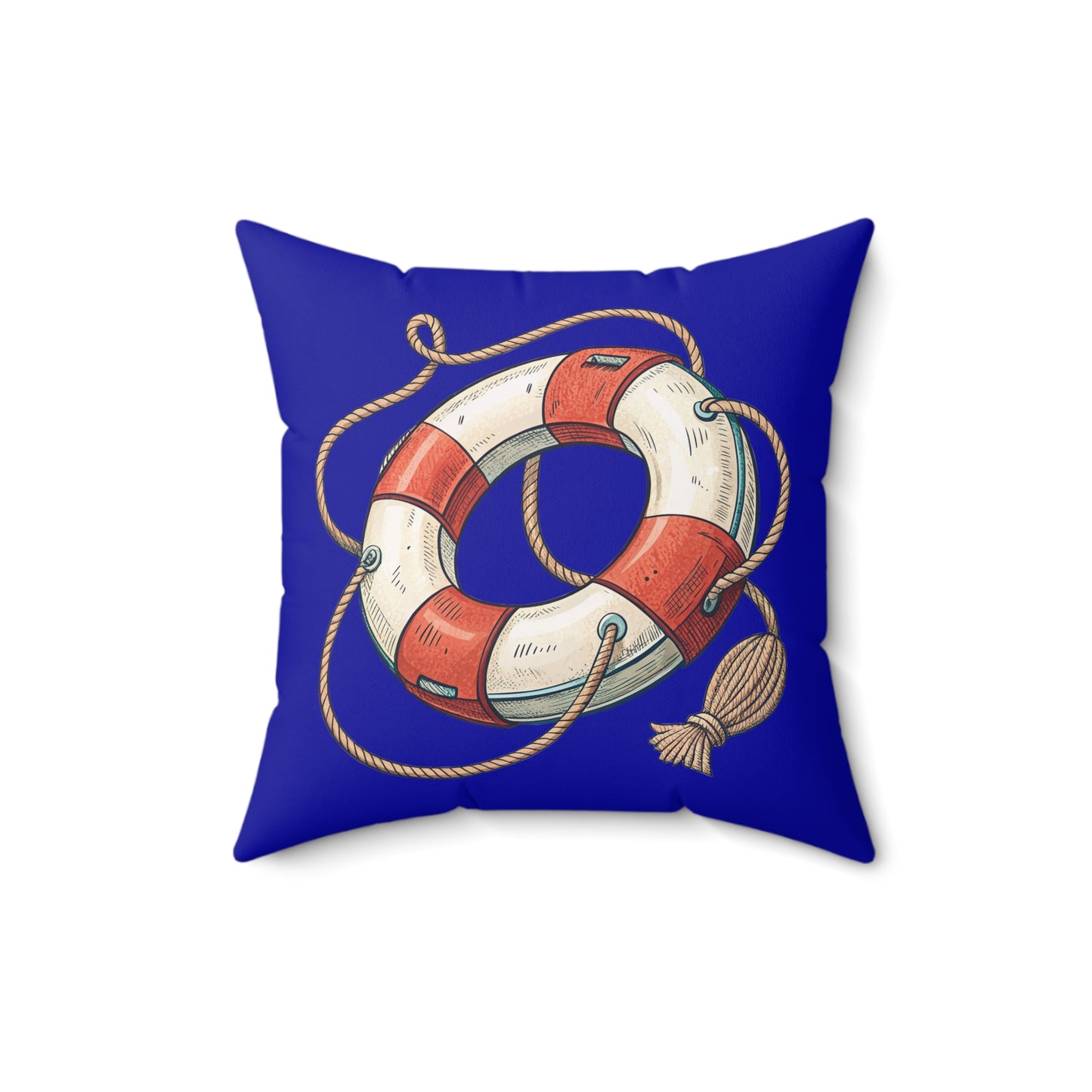 Spun Polyester Square Pillow