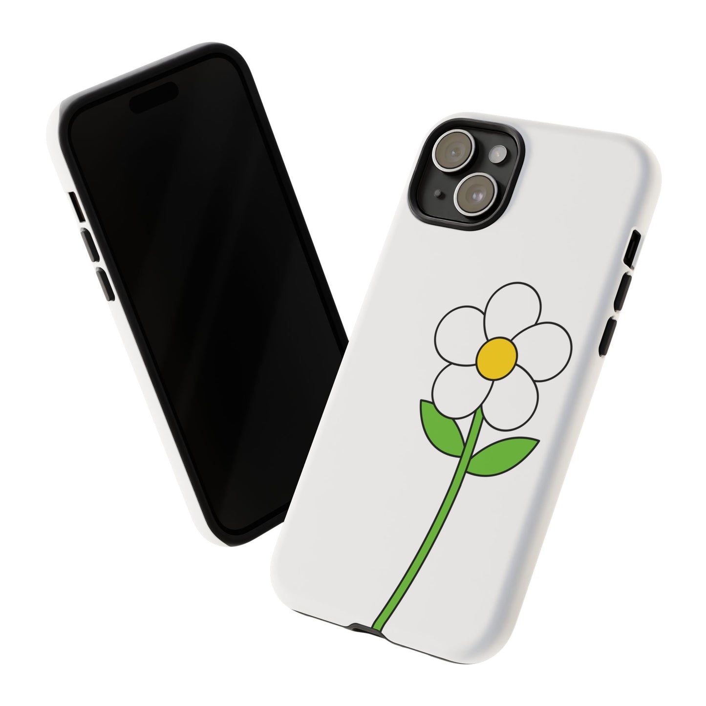Floral Phone Case, Tough Cases with Flower Design, Cute Phone Accessory, Gifts for Her, Spring Decor, Unique Phone Cases