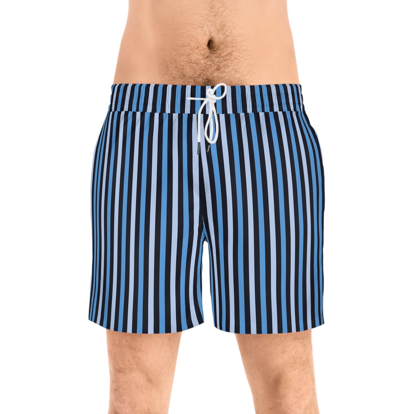 Stylish Striped Men's Swim Shorts | Beachwear, Summer Vibes, Pool Party, Vacation Essentials, AOP Swimwear