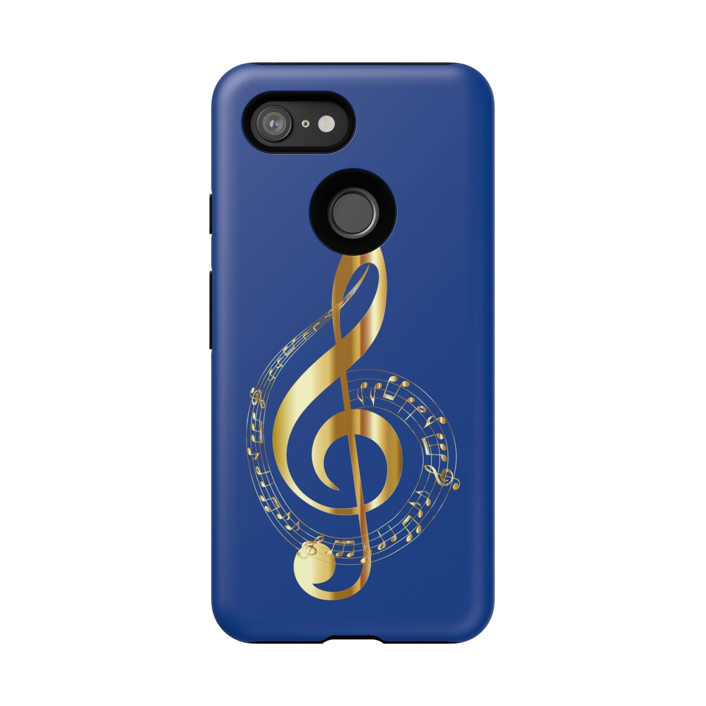 Tough Cases Blue and Gold Musical Note