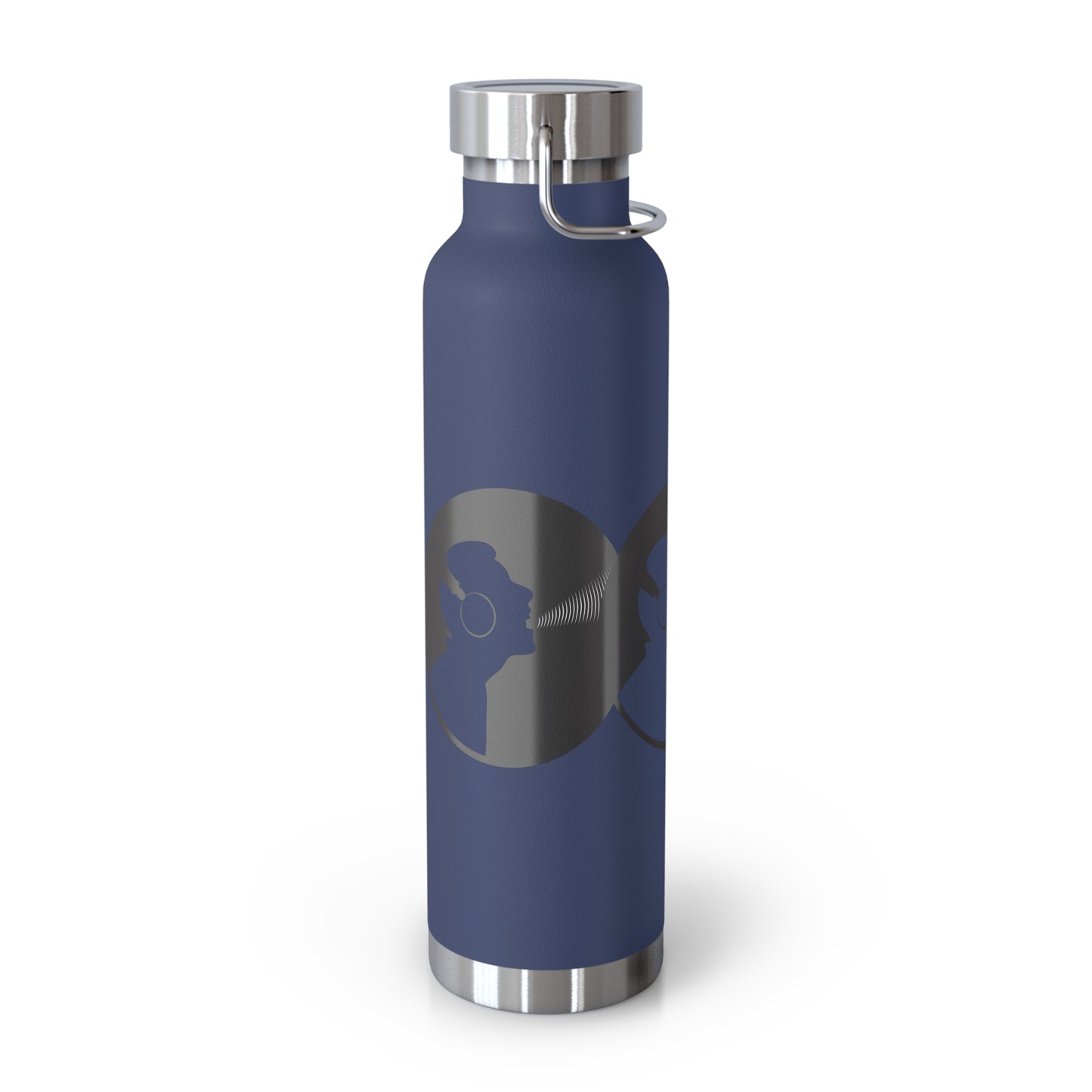 Stylish Copper Insulated Water Bottle for On-the-Go Hydration | Fitness, Travel, Eco-Friendly Gift, Unique Design, 22oz