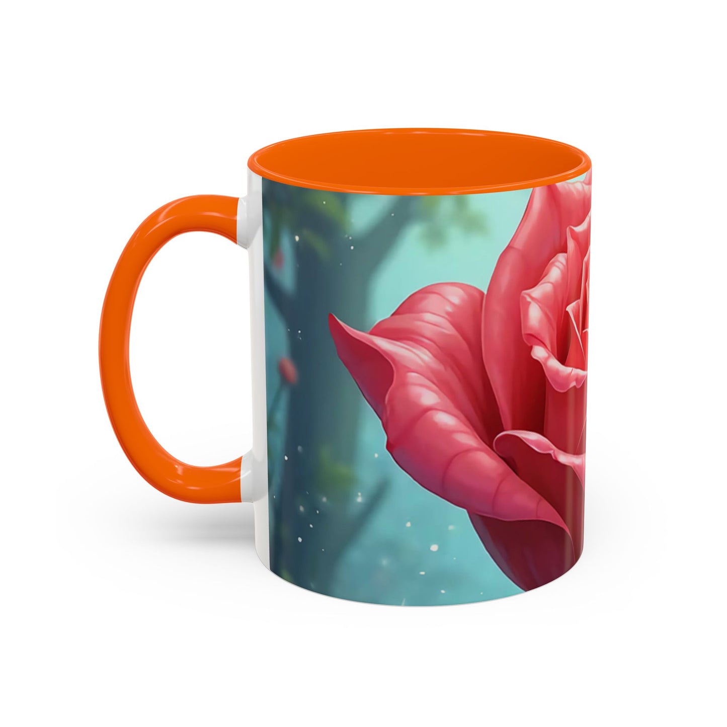 Elegant Rose Coffee Mug for Floral Lovers, Perfect Gift for Mother’s Day, Birthday, Home Decor, Garden Enthusiasts, Art Collectors
