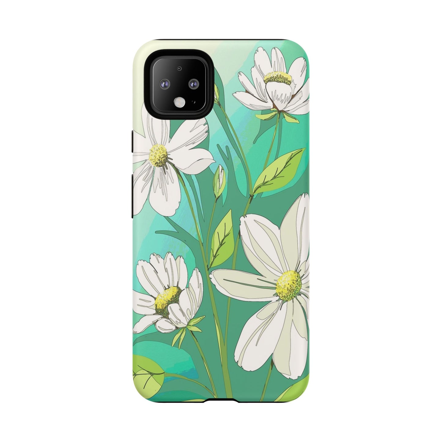 Floral Phone Case, Tough Cases, Flower Design, Nature Inspired, Eco-Friendly Cover, Unique Gift for Her, Spring Accessories