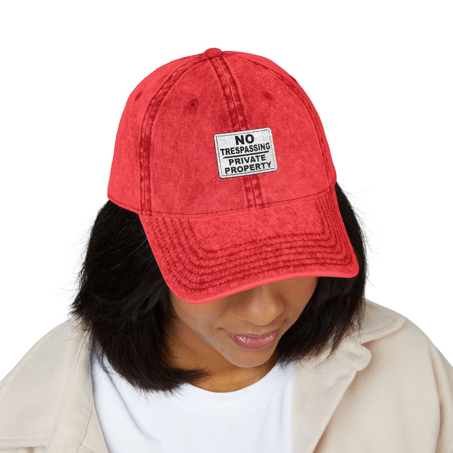 Vintage Cap (Embroidery) - Private Property