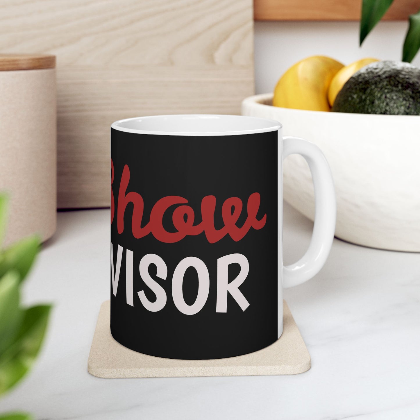 Fun Supervisor Ceramic Mug - Gift for Managers, Office Humor, Coffee Lover, Funny Quote, Work Appreciation