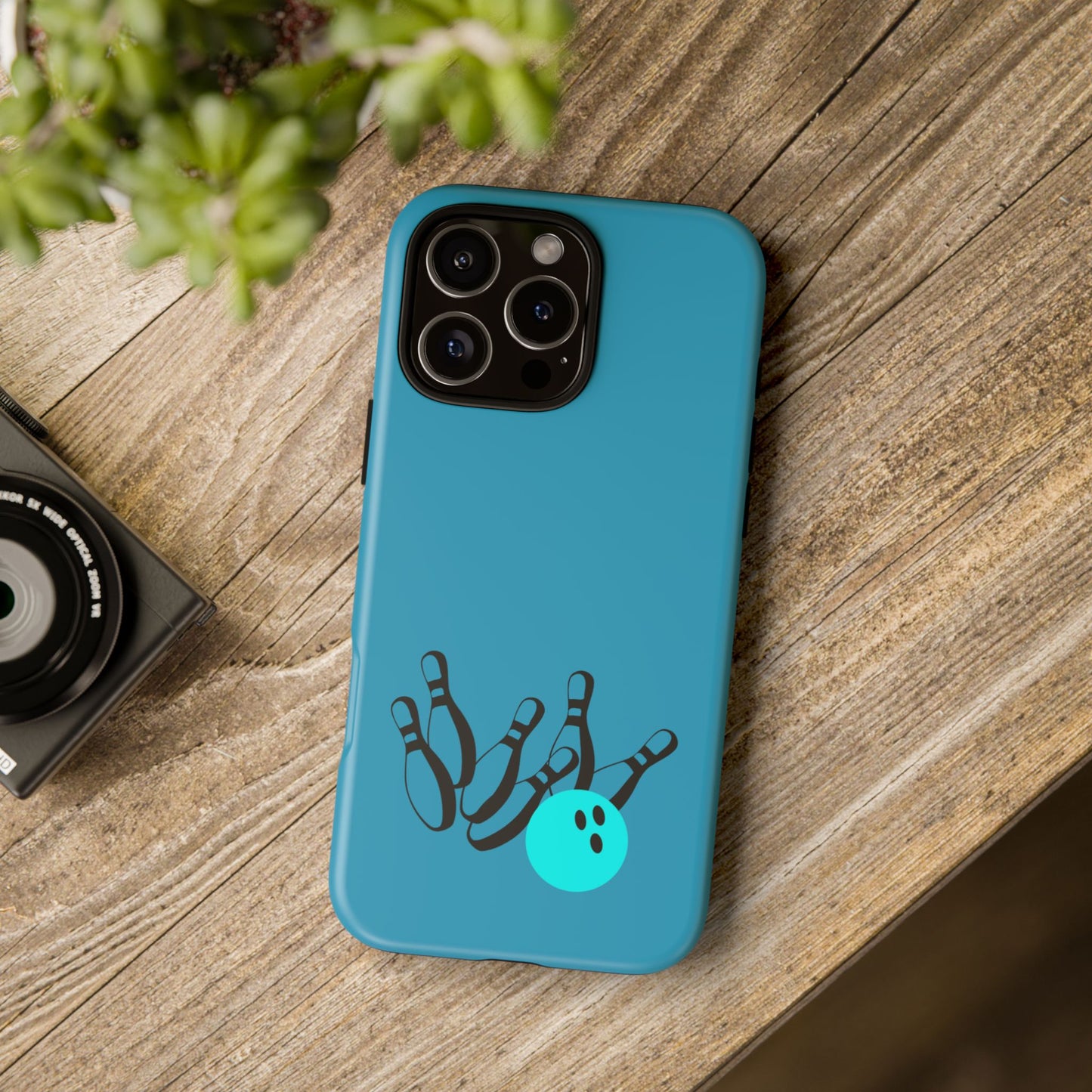 Bowling Phone Case, Tough Cases for Bowling Enthusiasts, Fun Gift for Bowlers, Unique Phone Accessory, Sports Themed Cases