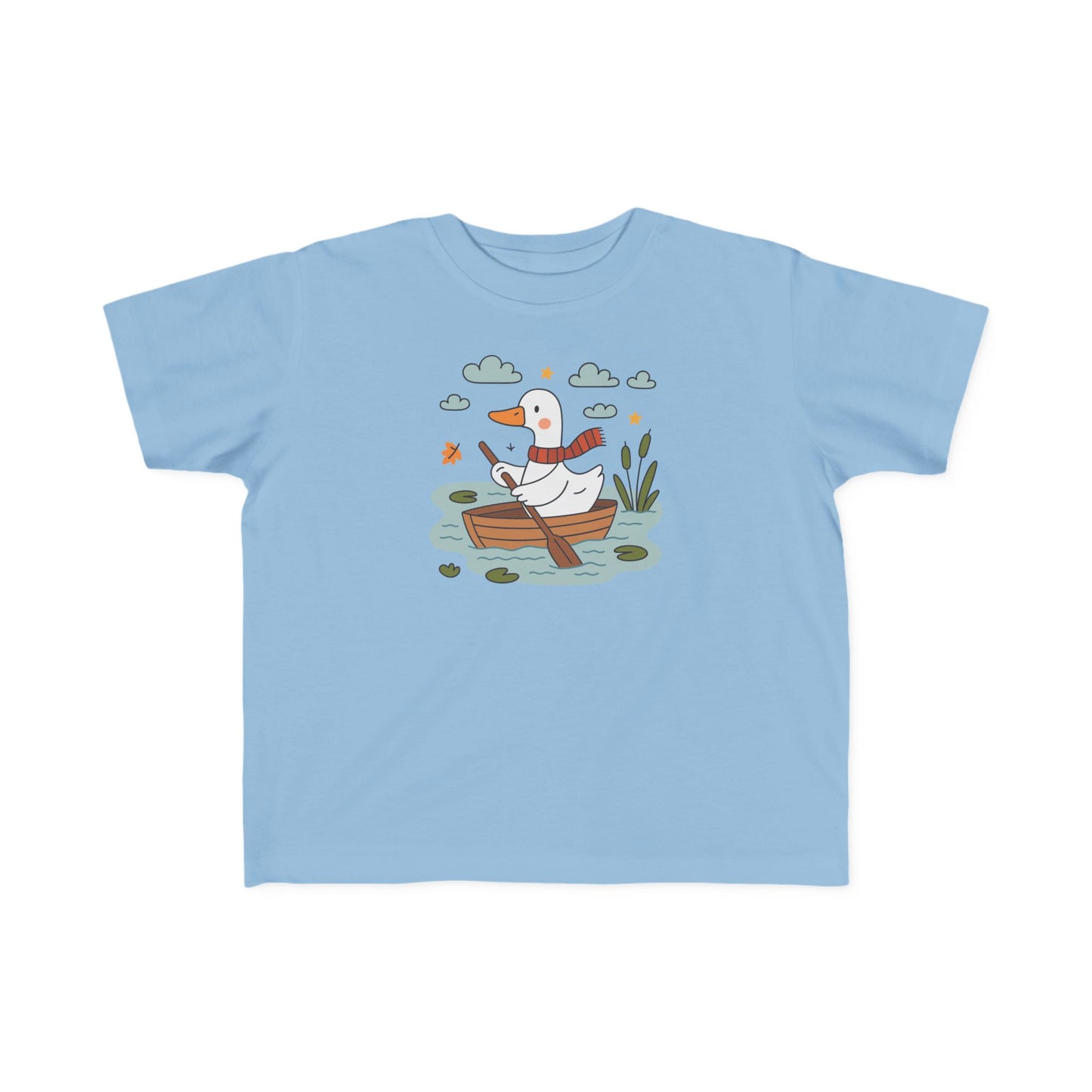 Cute Toddler's Tee with Happy Duck Design, Perfect for Playtime, Gifts, or Family Outings, Summer Fun, Animal Lovers