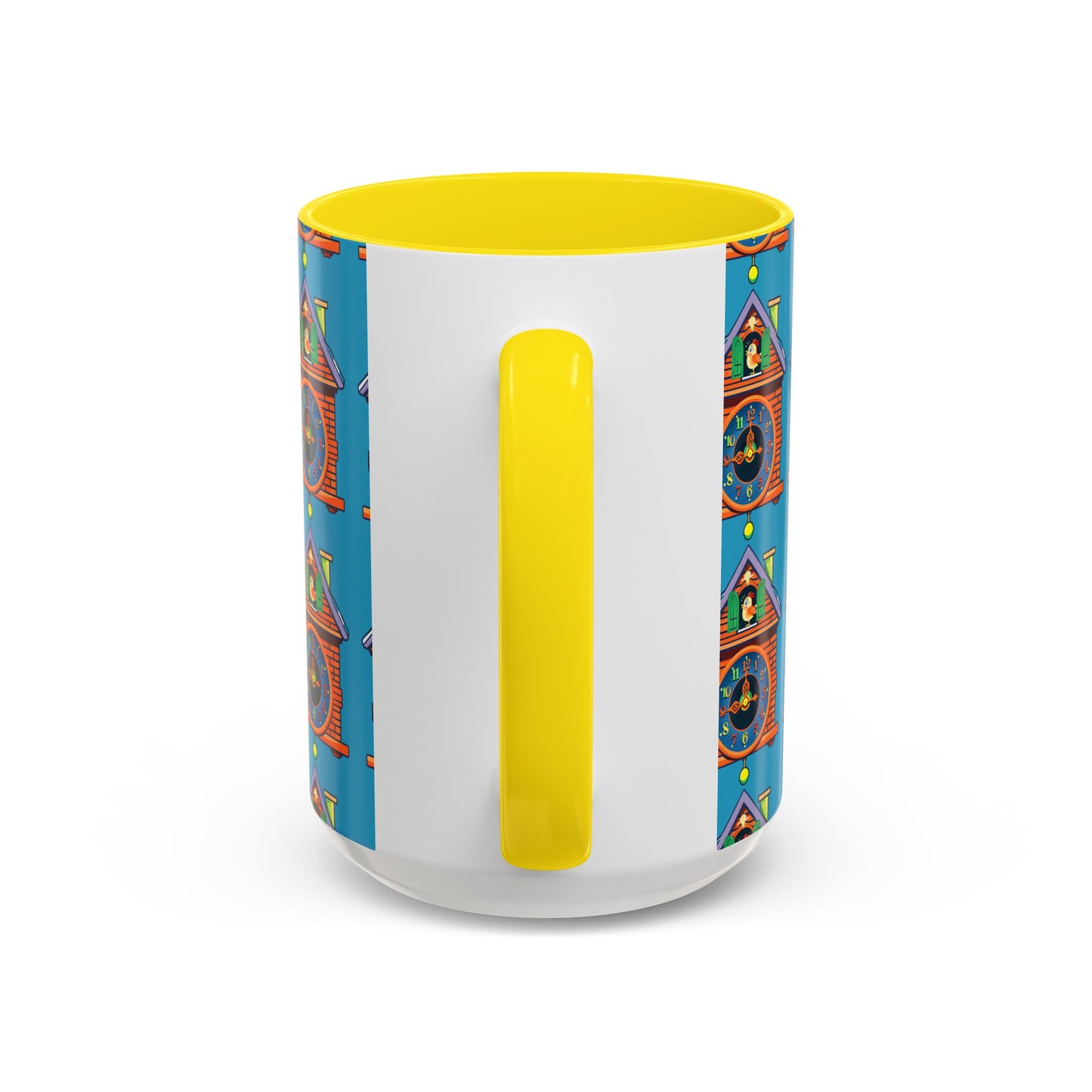 Whimsical Clock House Coffee Mug Unique Gift for Home Decor