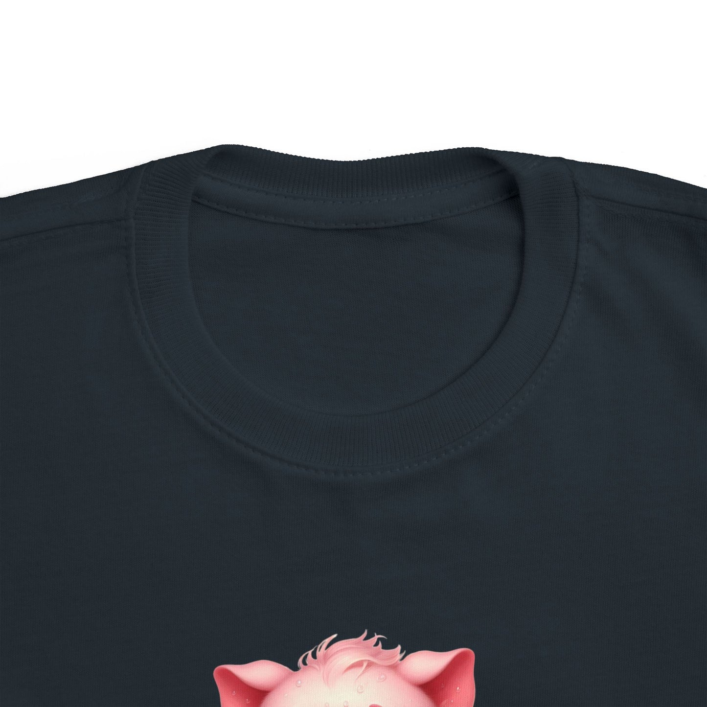 Cute Pig Toddler Tee, Adorable Animal Shirt for Kids, Perfect Baby Gift, Birthday Outfit, Playful Graphic Tee, Toddler Clothing