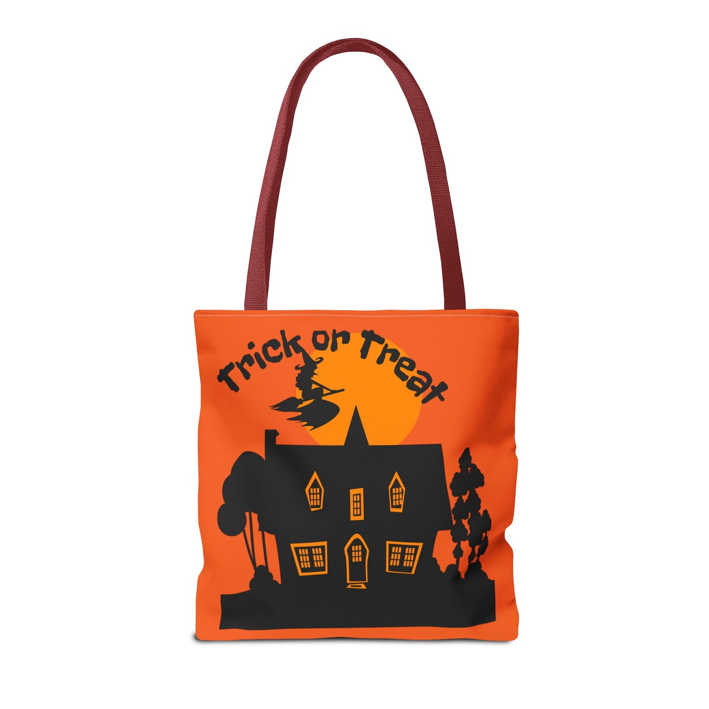 Halloween Tote Bag, Spooky Witch Design, Trick or Treat Bag, Fall Accessory, Seasonal Shopping Bag, Festival Gift