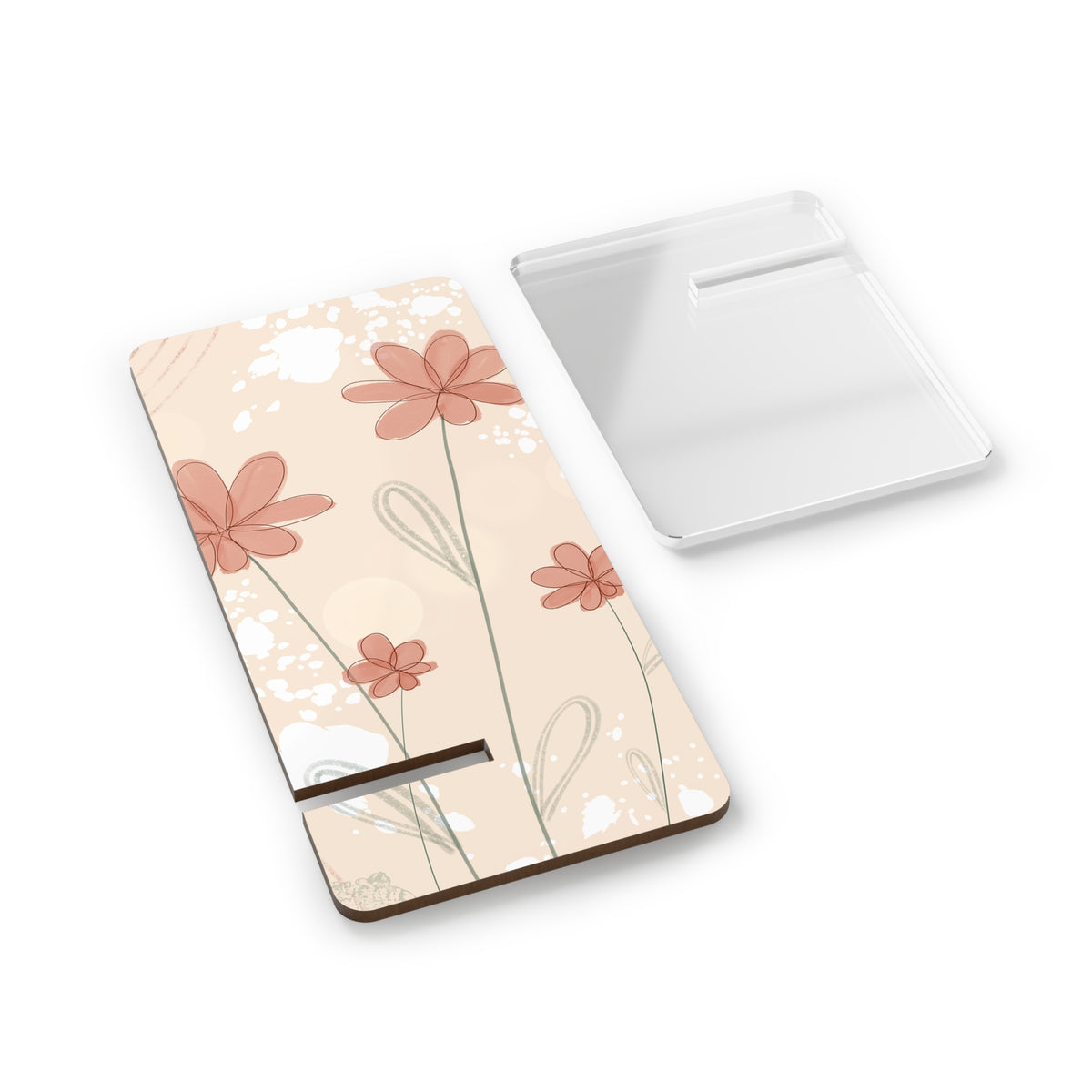 Chic Smartphone Display Stand, Floral Phone Holder, Desk Decor, Gift for Her, Work from Home Accessory