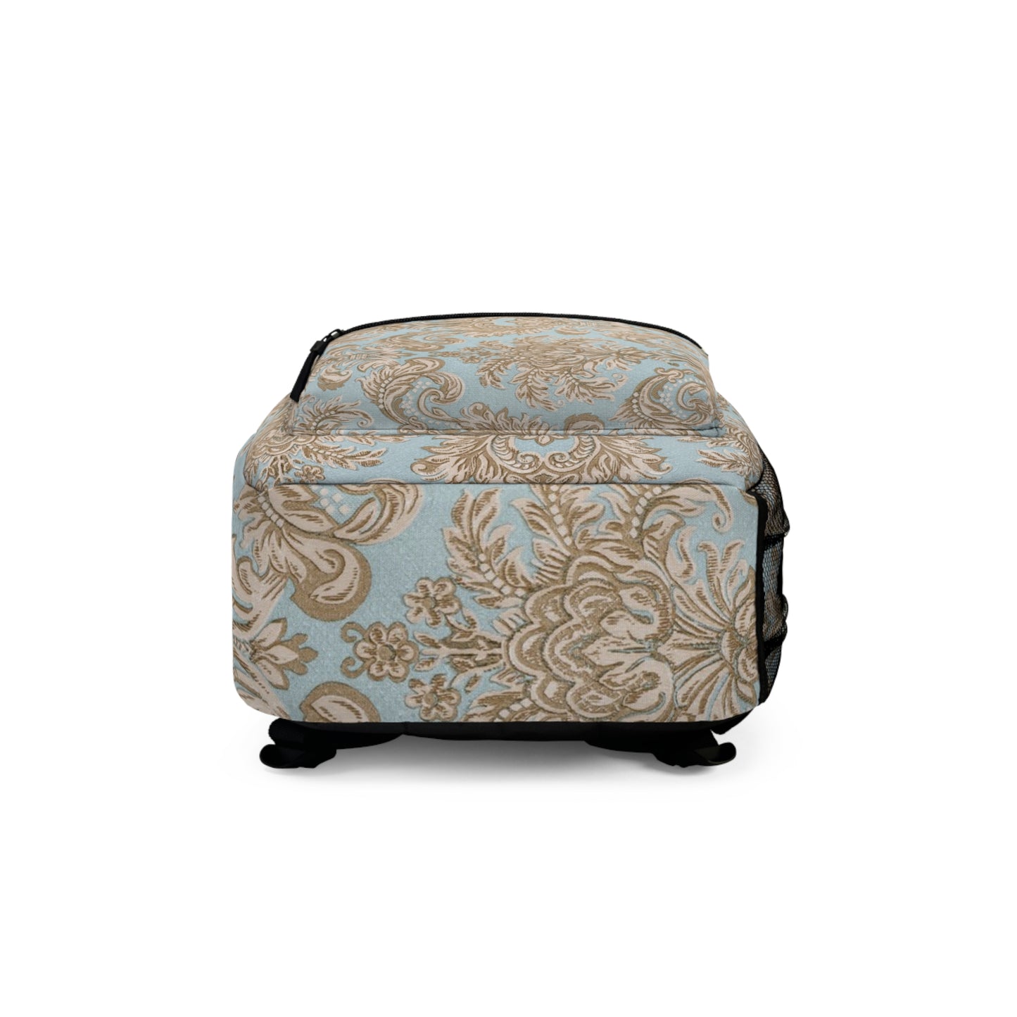 Elegant Floral Backpack, Stylish School Bag, Trendy Travel Backpack, Chic Backpack for Women, Vintage Inspired Daypack