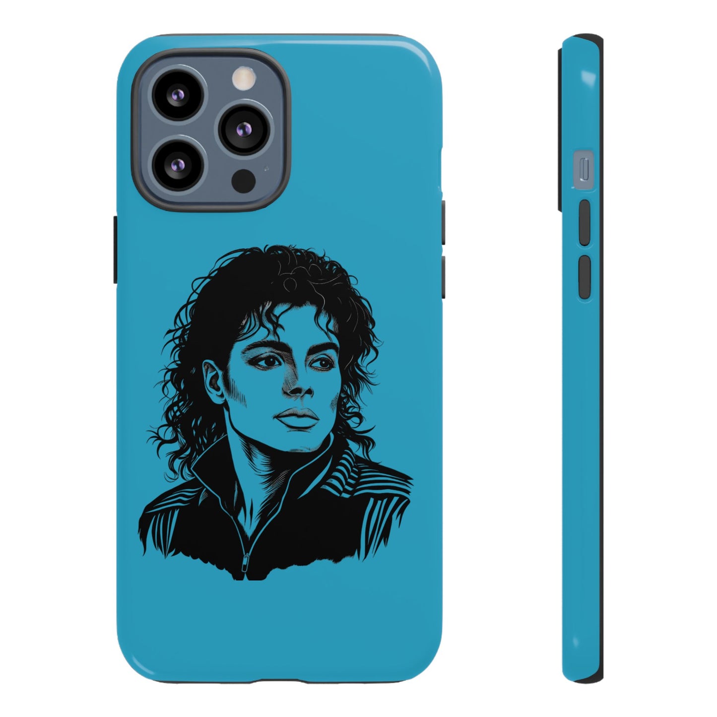 Michael Jackson Phone Case - Tough Cases, Pop Music Gifts, Retro Art, Unique Phone Accessories, Vintage Design