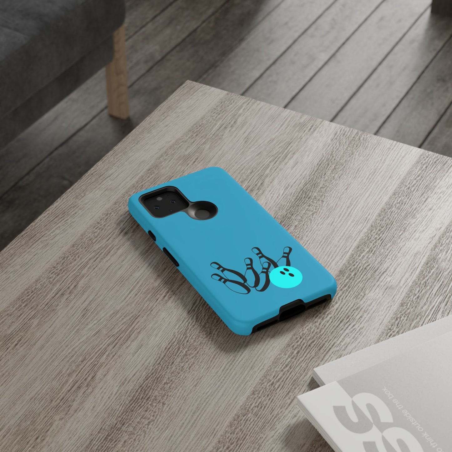 Bowling Phone Case, Tough Cases for Bowling Enthusiasts, Fun Gift for Bowlers, Unique Phone Accessory, Sports Themed Cases