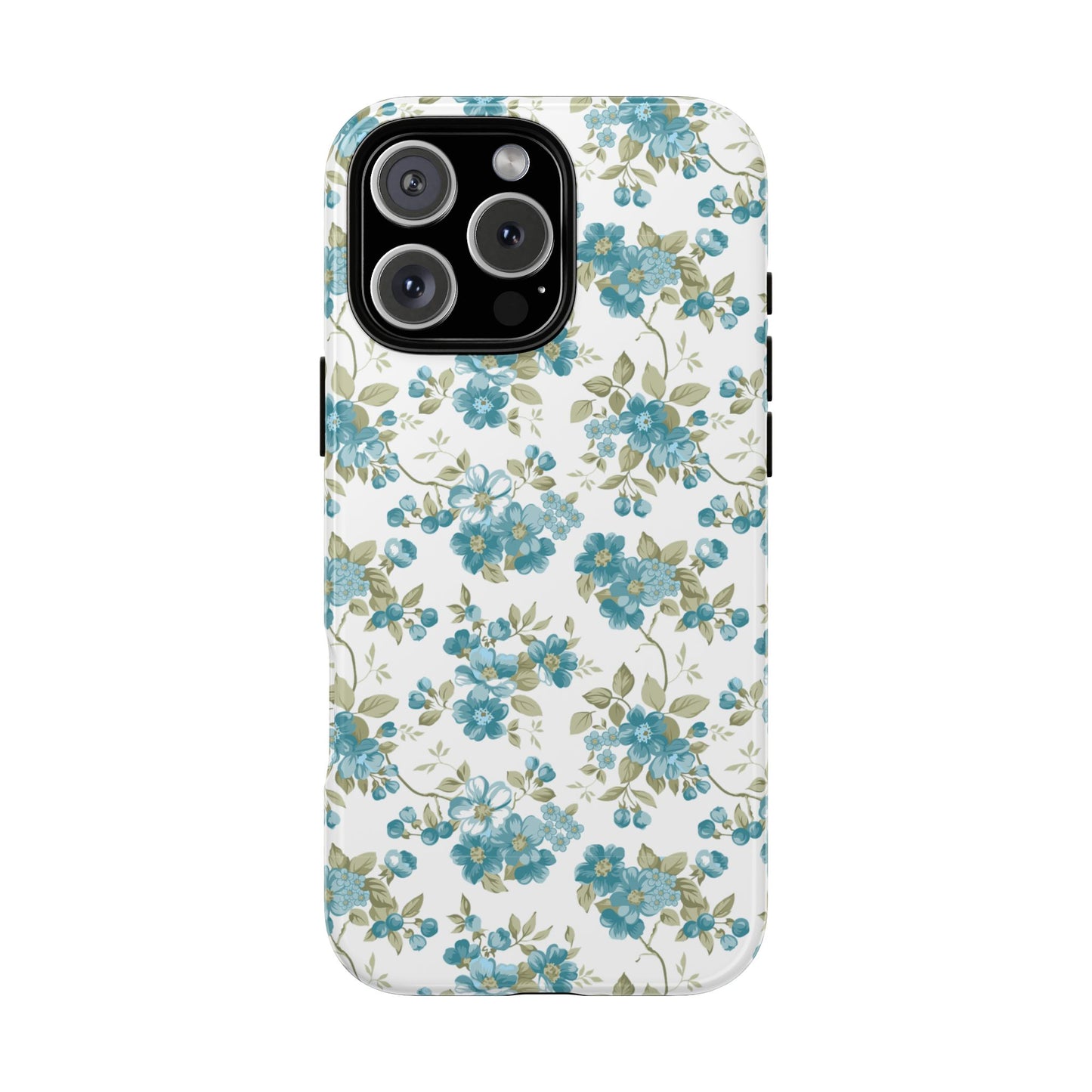 Floral Phone Case - Tough Cases, Durable Phone Cover, Cute Floral Design, Gift for Her, Trendy Phone Accessory, Spring Style