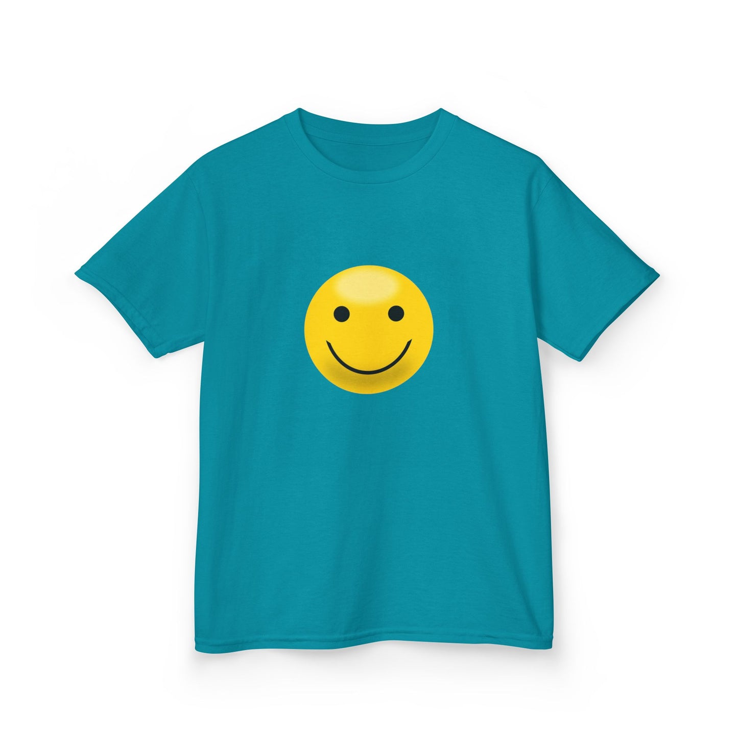 Smiley Face Kids Tee, Funny Kids Shirt, Cute Summer Tee, Gift for Kids, Playful Children