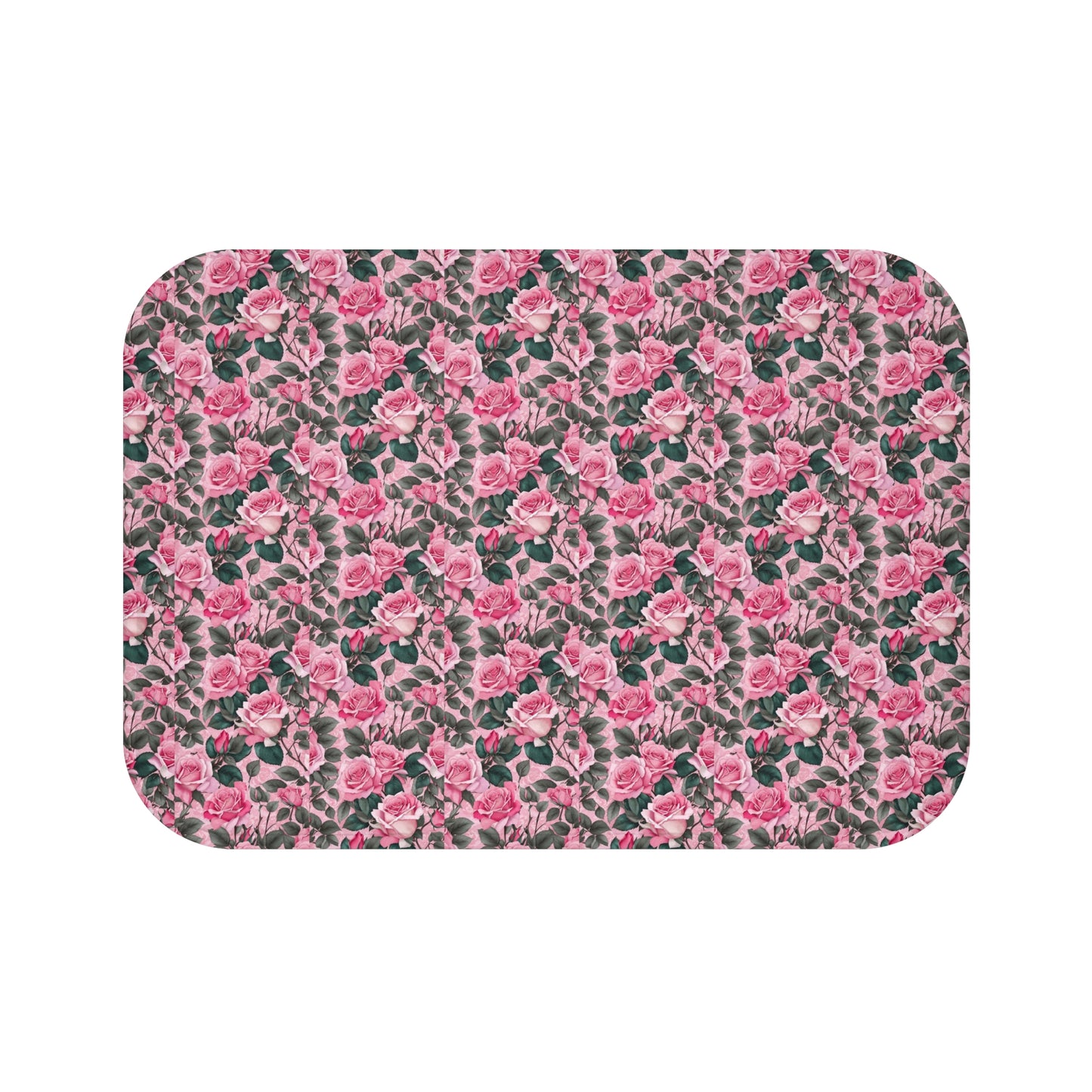 Floral Bath Mat - Soft, Cozy Bathroom Decor, Ideal for Home Spa, Mother’s Day Gift, Wedding Registry