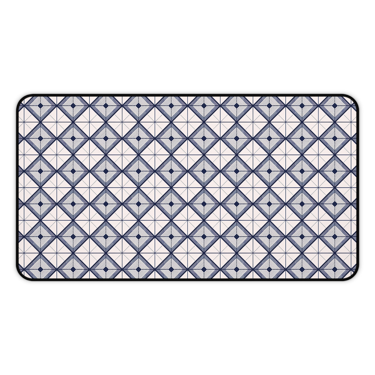 Geometric Desk Mat - Modern Office Accessory for Stylish Workspaces